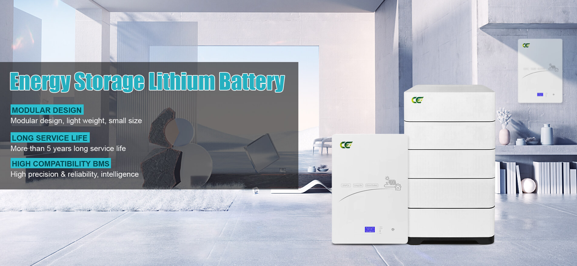 5kw Power wall energy storage battery